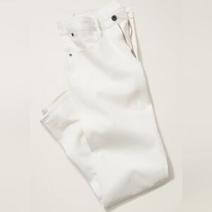 NWOT Bonobos Premium 4-Way Stretch White Men's Slim Jeans 33/28